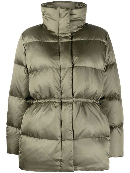 Short padded jacket - Green