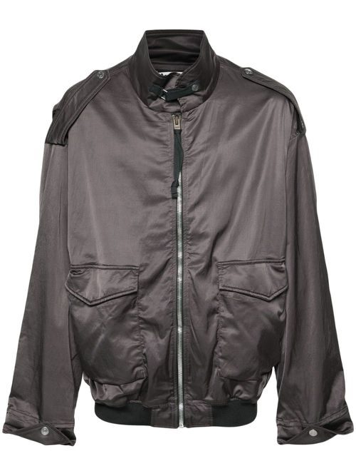 うぃんたAcne Studios サテンボンバージャケット Acne Studios ボンバージャケット | ブラック | FARFETCH JP