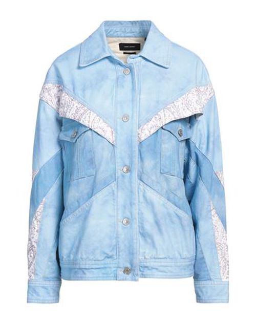 Woman Denim outerwear Sky blue