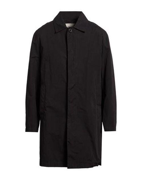 Paltò Emilio Cor Man Overcoat & Trench Coat Midnight blue Size 38 Cotton, Polyester, Polyamide