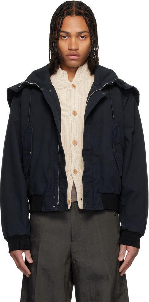 Navy Overdyed Jacket