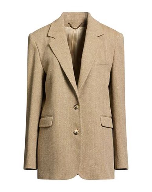 Woman Blazer Light brown Size 0 Linen, Cotton, Elastane