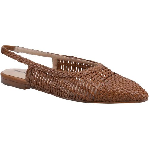 Hush Puppies Dalia Woven Leather Women's Tan Flat