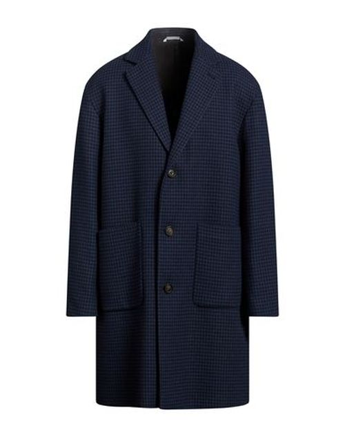 Man Coat Navy Size 46 Virgin Wool, Polyamide
