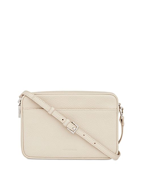 Carmen Small Leather Zip Top Crossbody Bag