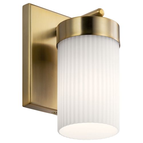 Ciona 9" Wall Sconce in Brushed Natural Bra