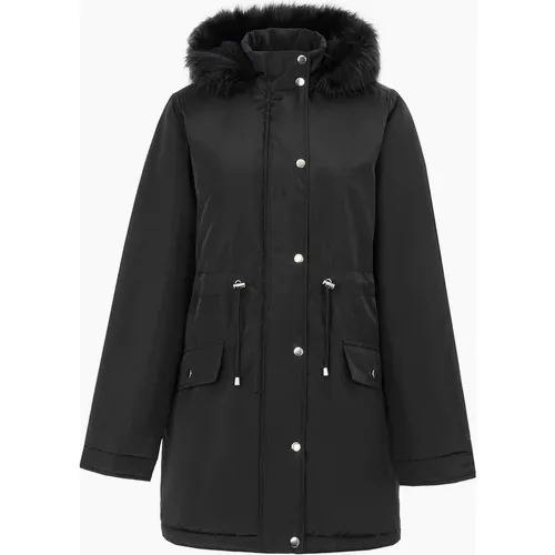 Miso Women's Parka Ladies Jacket - Black