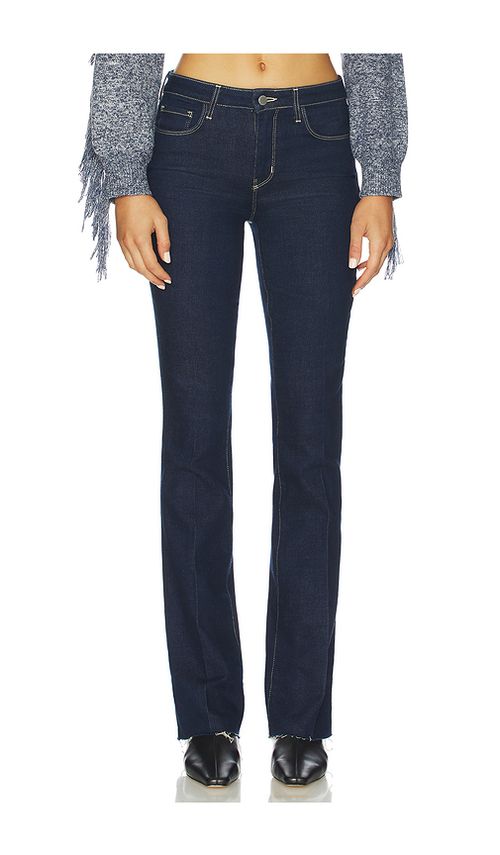 L'AGENCE Ruth High Rise Straight in Blue. - 29 also