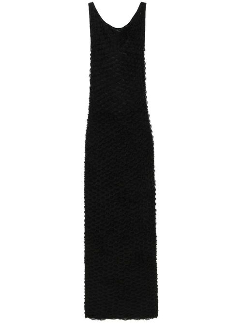 Ringlet maxi dress - Black