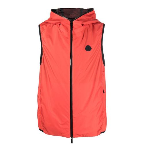 Reflective Logo Hooded Jacket