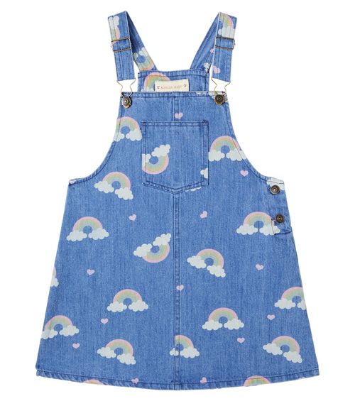 Konges Sløjd Magot printed denim dress