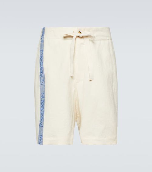 JW Anderson Striped cotton and linen shirt