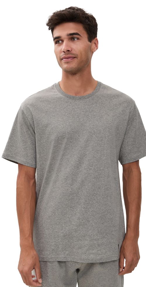 Mercerized Cotton Sleep Shirt Andover Heather