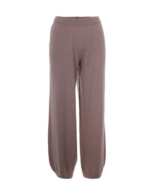 Brown Relaxed Joggers Pants
