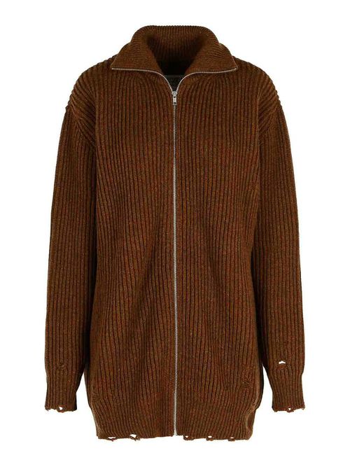 Brown Virgin Wool Sweater