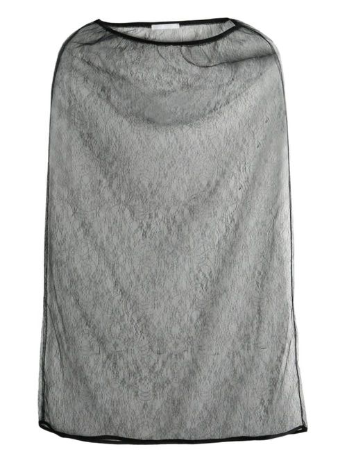 Sheer skirt - Black
