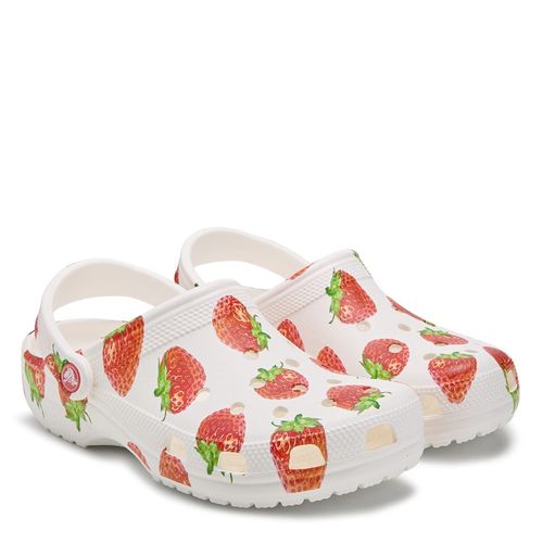 Graphic Classic Clog Shoes (Strawberry)