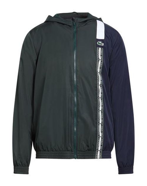 Man Jacket Dark green Size 40 Polyester