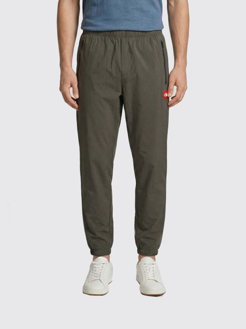 Pants Men color Green