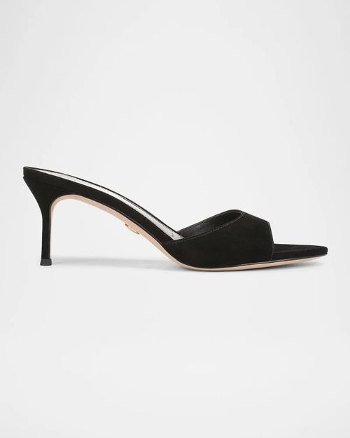 65mm Tia Suede Mule Sandals
