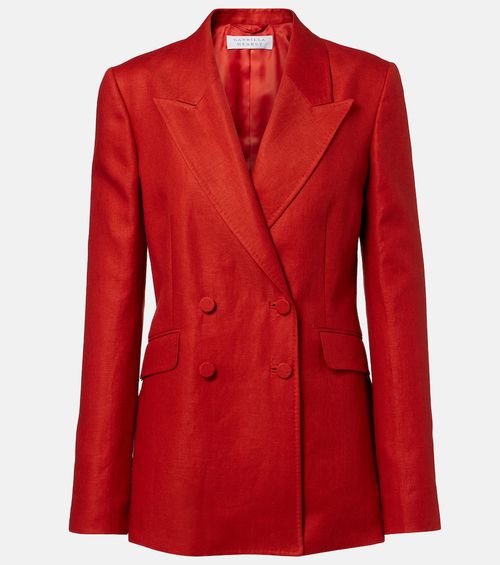 Angela linen twill blazer