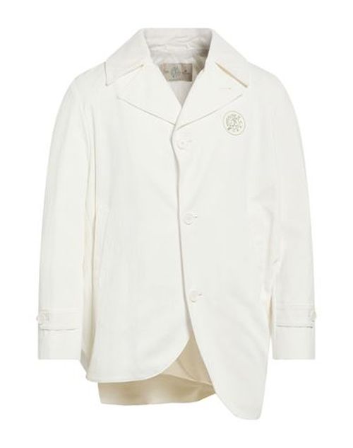 Globe Man Overcoat & Trench Coat White Size S Polyamide