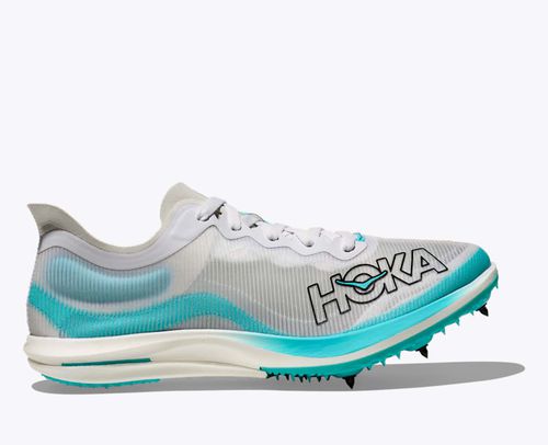 HOKA Cielo FlyX Lite Shoes in Cosmic Grey/Cielo Blue