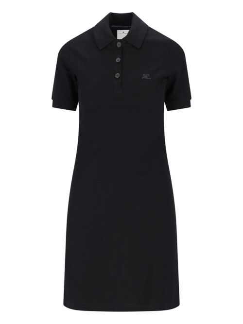 Courrèges Sleek 100% Cotton Dress