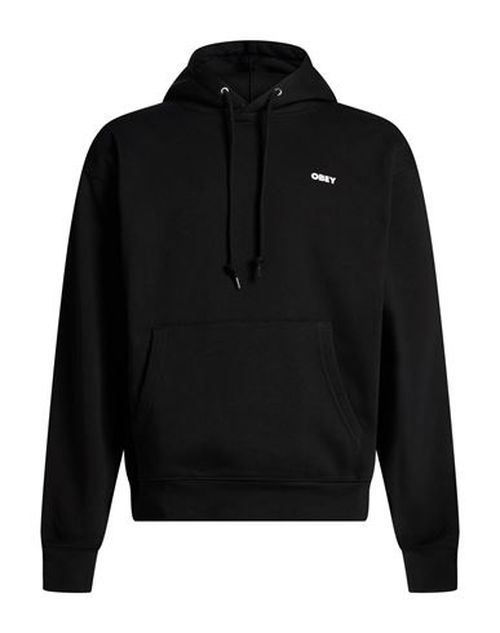 Man Sweatshirt Black Size L Cotton, Polyester