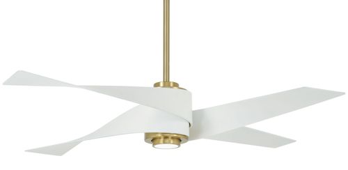Soft Brass 64" Ceiling Fan from the Artemis Iv Collection