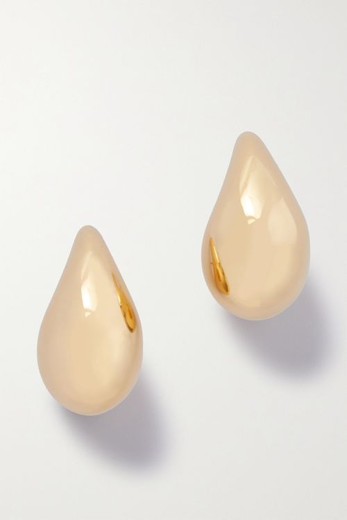 Gold-plated Earrings - One size