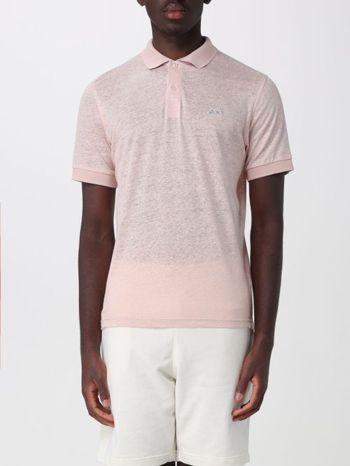 Polo Shirt Men color Pink