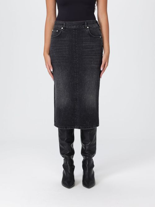 Skirt Woman color Black