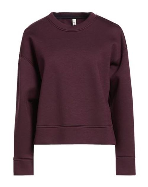 Woman Sweatshirt Burgundy Size 4 Viscose