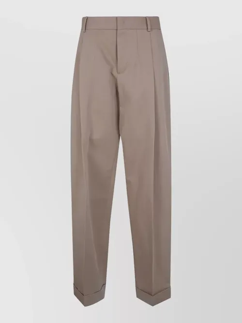 Dsquared2 - giant jen pleated trousers cuffed he