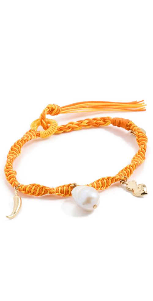 Encanto Charm Bracelet Orange One Size