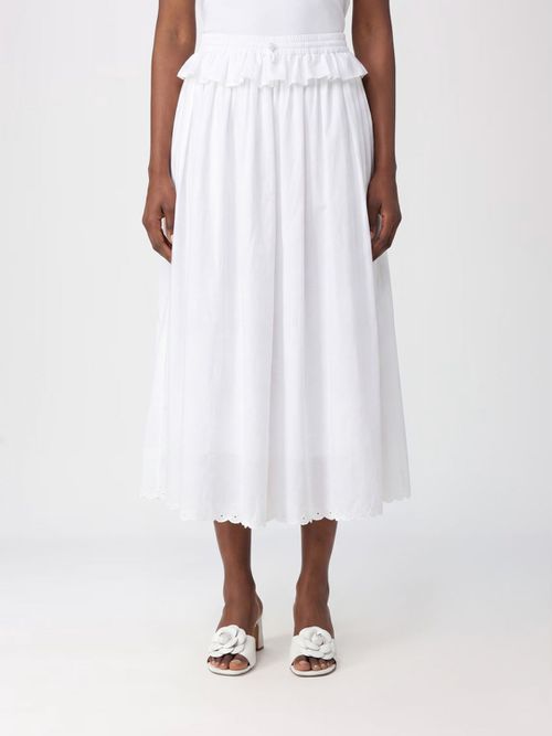 Skirt Woman color White