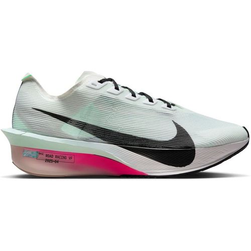 Nike Womens Vaporfly 4 Road Running Shoes in White/Black