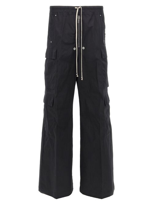Black Loose Cargo Pants