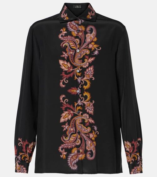Paisley silk shirt