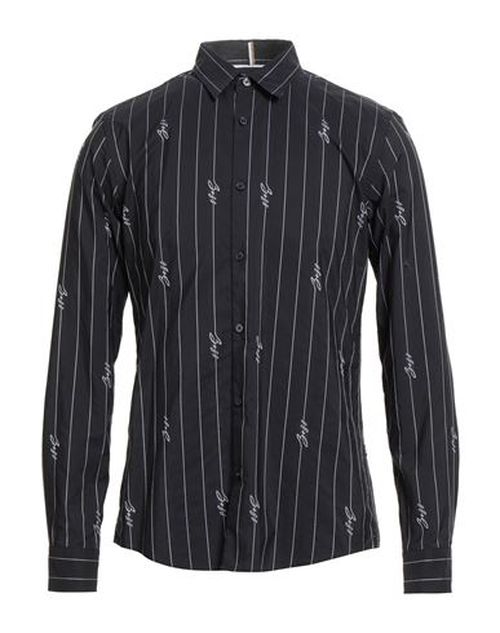 Man Shirt Black Size L Cotton