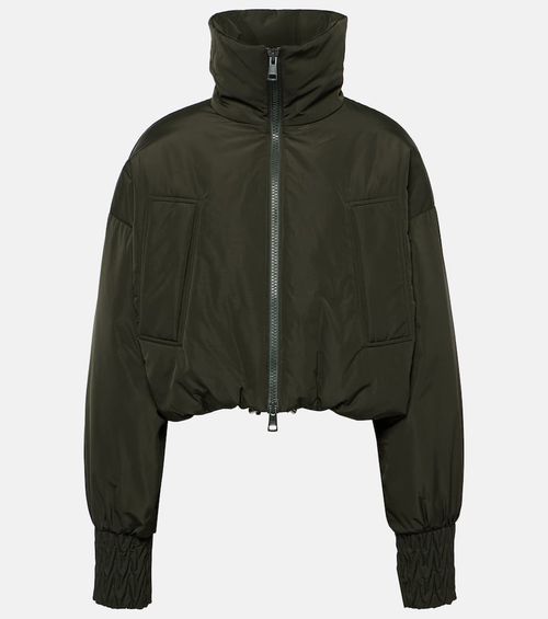 Padded bomber jacket