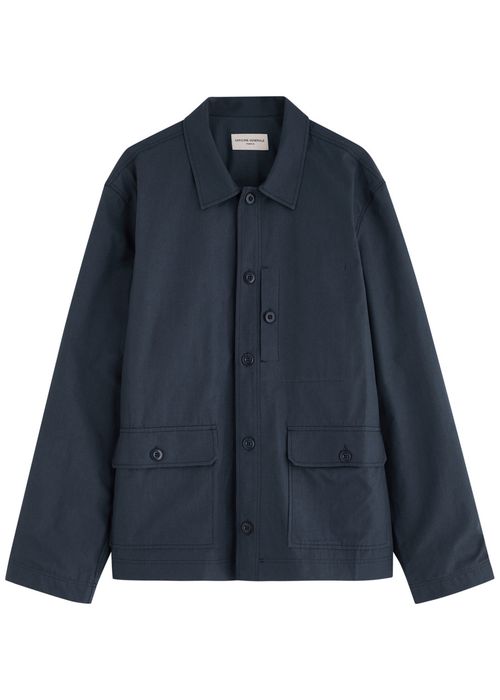 Officine Générale Gibson Cotton-poplin Overshirt