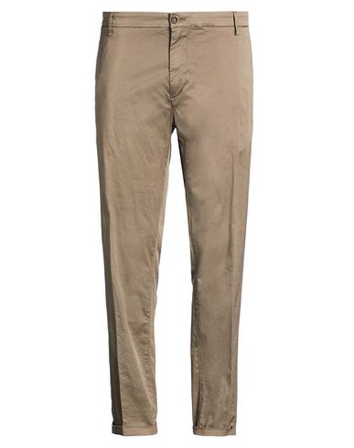 Re_hash Man Pants Taupe Size 46 Cotton, Elastane