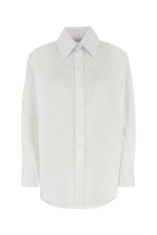 Cotton Poplin Shirt — White