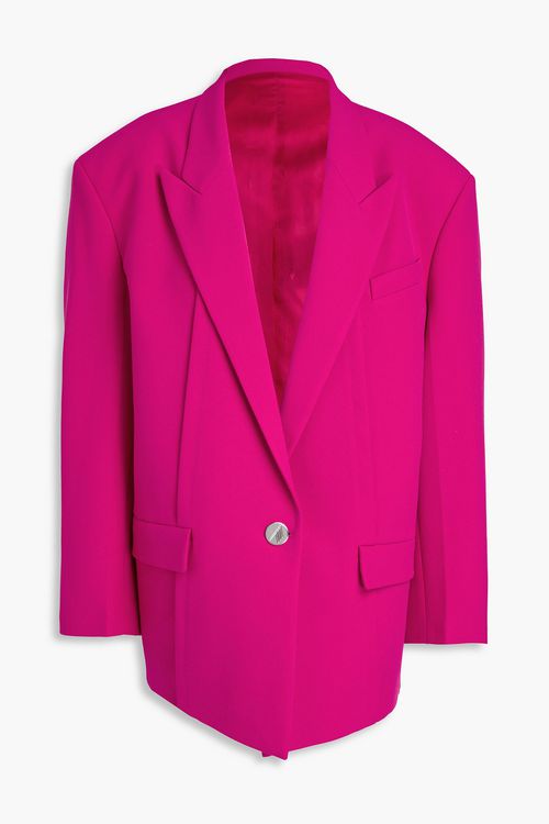 Glen crepe blazer - Pink - IT 42