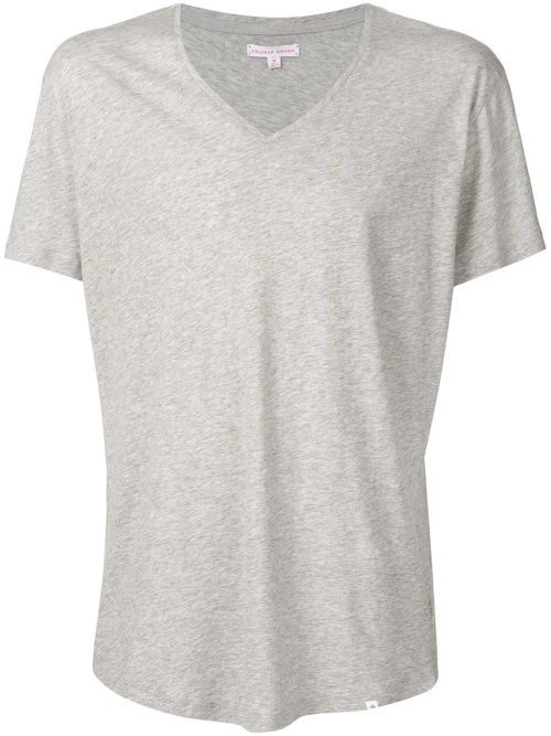 V-neck T-shirt - Grey