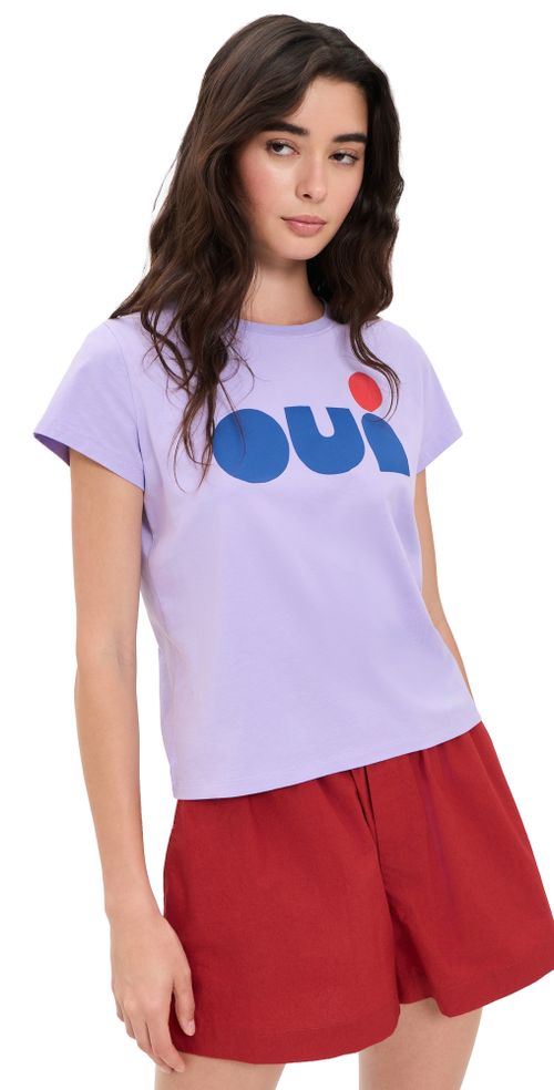 Out Oui Classic Tee Jacaranda