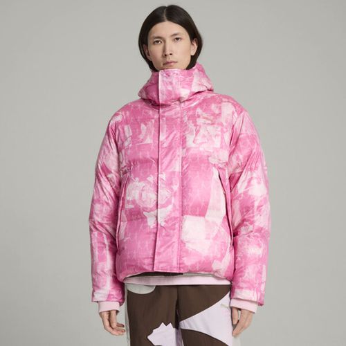 PUMA x KIDSUPER Men's Down Jacket in Pink