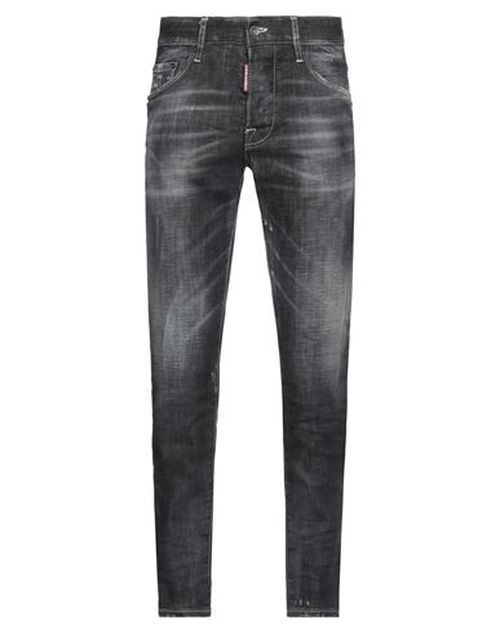 Man Denim pants Black